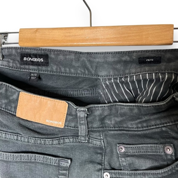 Bonobos Men’s All Seasons Grey Athletic Fit Straight Leg Denim Jeans 29/32 - Picture 10 of 11